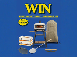 Win a Gozney Dome Pizza Oven & 2 Slabs of Better Beer