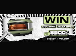 Win a Gozney Tread Pizza Oven & $500 Volcom Online Voucher
