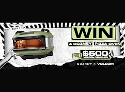 Win a Gozney Tread Pizza Oven & $500 Volcom Online Voucher