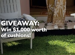 Win a $1K Great Outdoor Cushions Voucher