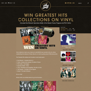 Win Greatest Hits on Vinyl