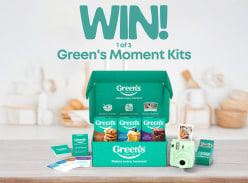 Win 1 of 3 Green's Moment Kits - Mums Lounge