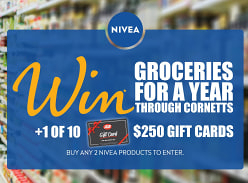 Win Groceries for a Year or 1 of 10 $250 IGA Cards