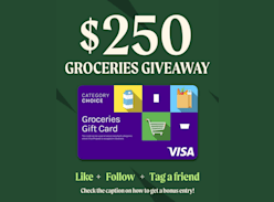 Win a $250 Grocery Voucher - Elevant