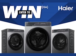 Win a Haier 9.5kg 500 Series Front Load Washing Machine - The Good Guys