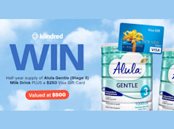 Win a 6 Months of Alula Gentle Toddler Milk & a $250 Visa Gift Card
