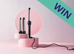 Win 1 of 3 Halo X3 Titanium 3-Piece Hair Curlers