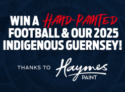 Win a Hand-Painted Football & Guernsey