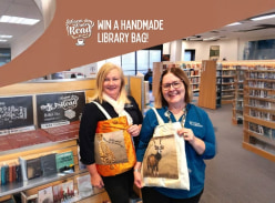 Win 1 of 2 Handmade Library Bags