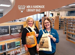 Win 1 of 2 Handmade Library Bags