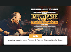 Win 1 of 10 Hans Zimmer & Friends Double Passes