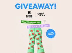 Win 1 of 3 Happy Shoes & Socks Gift Packs - Shoes & Sox Kids Shoes