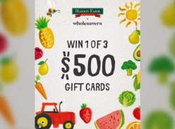 Win 1 of 3 $500 Harris Farm Gift Vouchers - Wholesavers