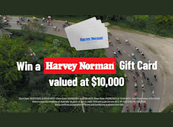 Win a $10K Harvey Norman Gift Card