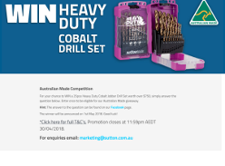 Win Heavy Duty Cobalt Drill Set