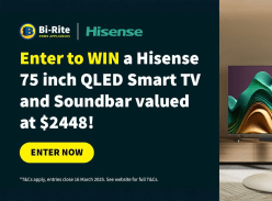 Win a Hisense 75