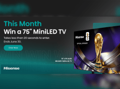 Win a Hisense 75" U7S ULED Miniled 165hz 4K TV - Hisense Australia