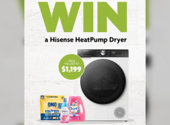 Win a Hisense Heatpump Dryer - Norwood Foodland