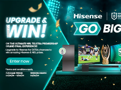 Win Hisense & NRL Prizes