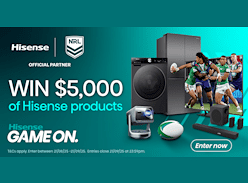 Win $5K Hisense Products of your Choice
