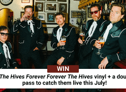 Win the Hives Limited Edition Gold Vinyl