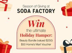 Win a Holiday Hamper & a $50 Home Mart Voucher