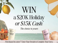 Win a $20k Holiday or $15k Cash - Nutra Organics