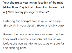 Win a $7K Holiday Package to Cairns
