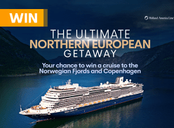 Win a Holland America Line 7-Day Norwegian Fjords and Copenhagen Cruise Tour for 2