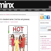 Win Hot in Cleveland series 2 DVD box set