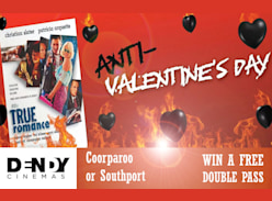 Win 1 of 5 Hoyts Cinemas Double Passes - South East Queensland Community