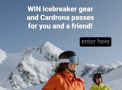 Win Icebreaker Winter Gear and Cardrona Ski Pass (Ski Resort in New Zealand)