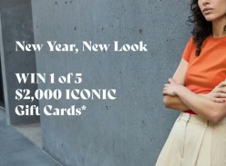 Win 1 of 5 $2K Iconic Gift Cards - The Iconic