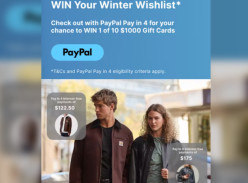 Win 1 of 10 $1000 the Iconic Gift Cards - The Iconic