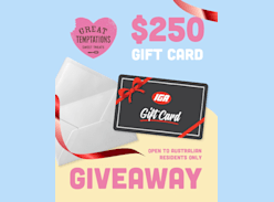 Win a $250 IGA Gift Card - Great Temptations