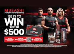 Win 1 of 20 $500 IGA Gift Vouchers - Musashi