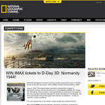 Win IMAX tickets to D-Day 3D: Normandy 1944!
