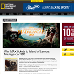 Win IMAX tickets to Island of Lemurs: Madagascar 3D!
