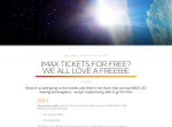 Win IMAX Tickets