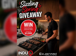 Win an Induq Electric Induction BBQ - Kleenmaid