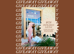 Win an Infrared Sauna & Giant Wellness Pack
