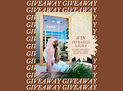 Win an Infrared Sauna & Giant Wellness Pack