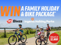 Win a Ingenia Holiday Park Gift Card & Bike Package