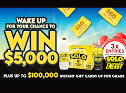 Win $5K & up to $100K Instant Gift Cards