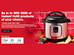 Win $500 Instant Pot Vouchers
