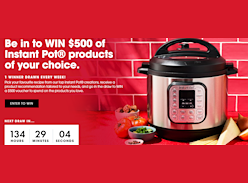Win $500 Instant Pot Vouchers