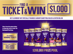 Win 1 of 200 $1K Instant Prizes - Mondelēz International