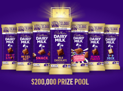Win 1 of 200 $1K Instant Win Prizes