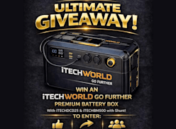 Win  an iTechworld Premium Battery Box - Elite Car Sound & Auto Electrical