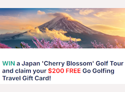 Win a Japan 'Cherry Blossom' Golf Tour - On Course Golf